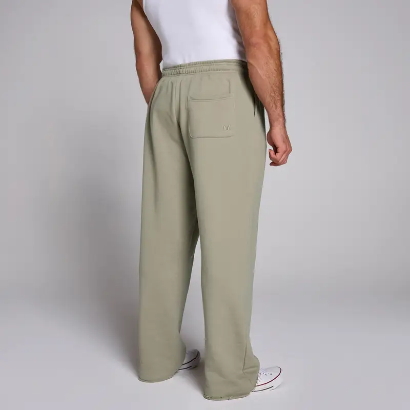 Pantaloni da jogging a taglio dritto MP da uomo - Verde salvia miniatura 2