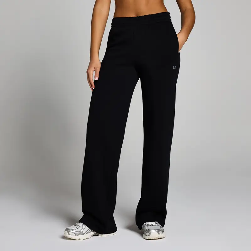 Pantaloni da jogging a taglio dritto Tall MP Basics da donna - Nero