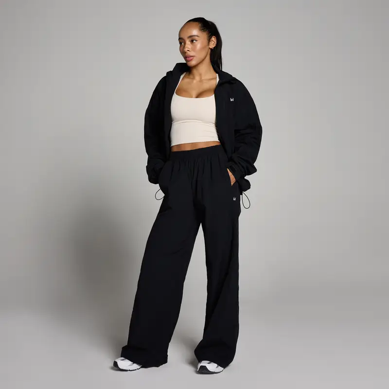 Pantaloni da jogging MP donna tessuti - Nero miniatura 3