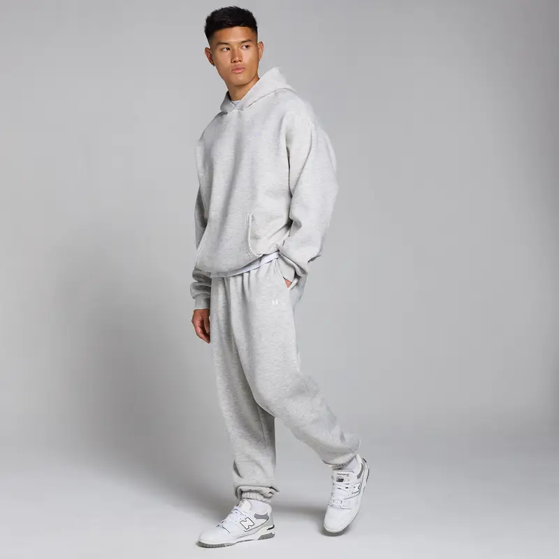 Pantaloni da jogging oversize MP Rest Day da uomo - Grigio chiaro mélange miniatura 3