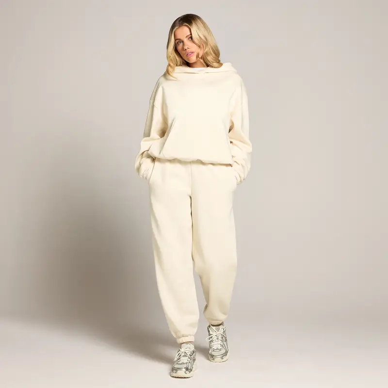 Pantaloni da jogging Ultra Oversize MP X Tatiana - Bianco crema miniatura 3