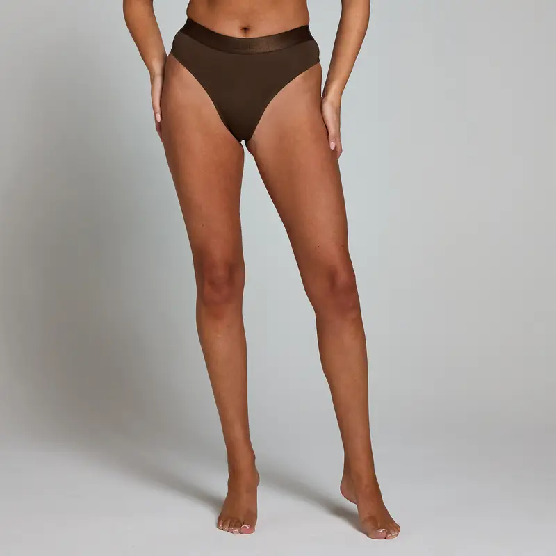 Perizoma a vita media MP da donna (confezione da 3) - Cioccolato intenso / Marrone / Crema scuro miniatura 3
