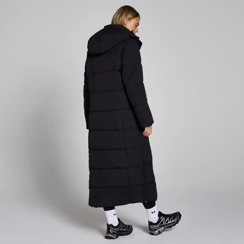 Piumino maxi imbottito MP da donna - Nero miniatura 2