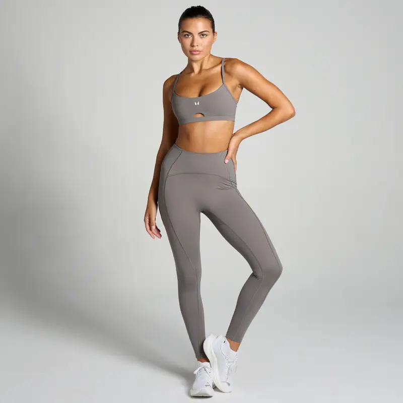 Reggiseno con spalline MP Tempo Ultra - Dark Truffle Marrone miniatura 3