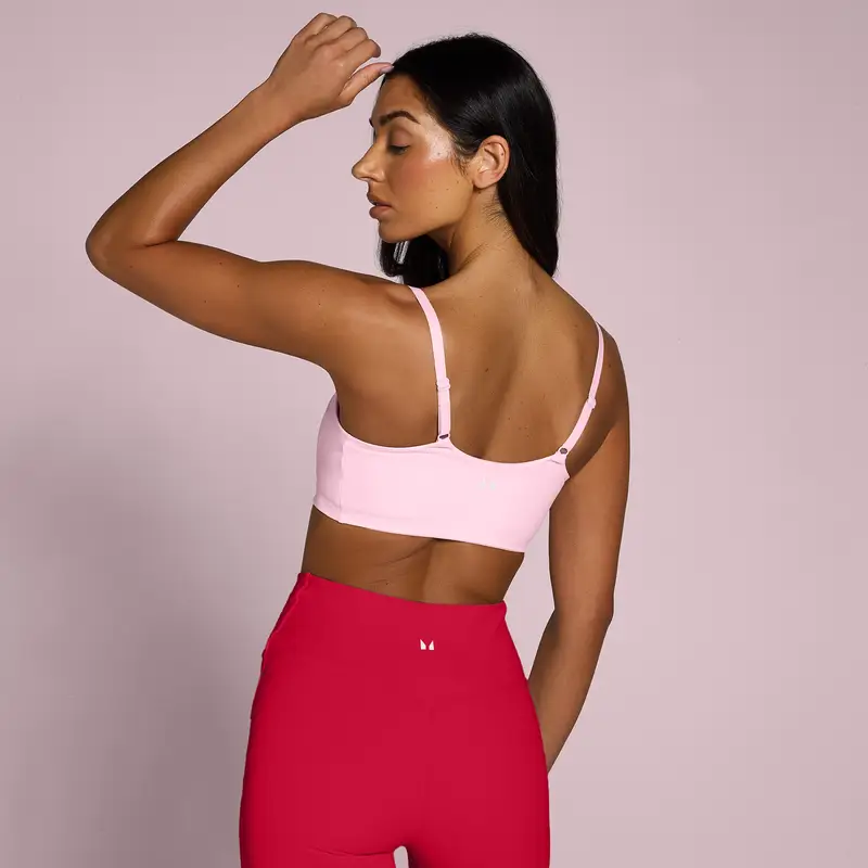 Reggiseno sportivo donna MP Tempo - Rosa miniatura 3