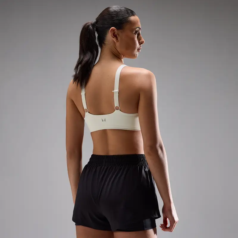 Reggiseno sportivo donna MP Velocity Ultra - Mist Crema miniatura 2