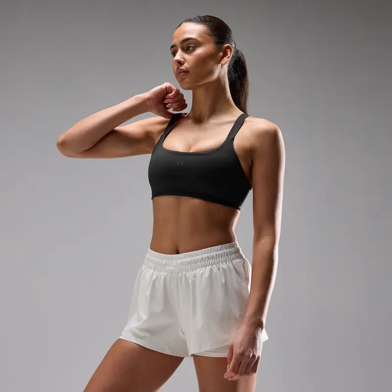 Reggiseno sportivo donna MP Velocity Ultra - Nero miniatura 2