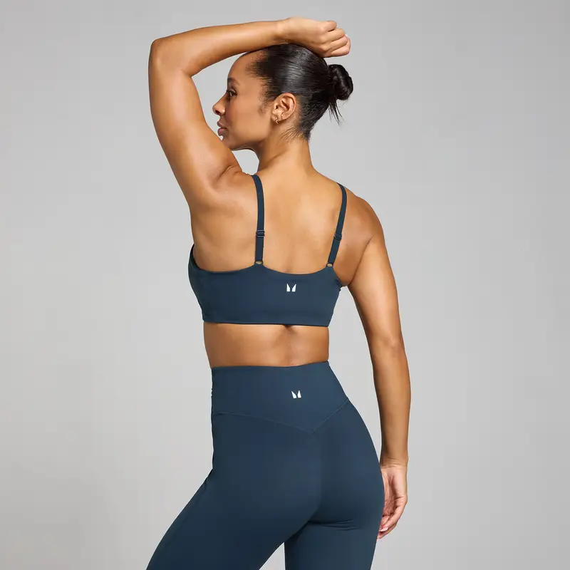 Reggiseno sportivo MP Tempo - Zaffiro scuro Blu miniatura 2