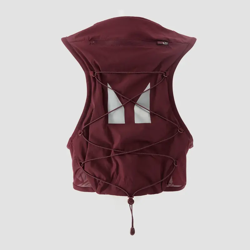 Set di Gilet con sistema d'idratazione MP Velocity Ultra e 2 borracce morbide sportive - rosso mora miniatura 2