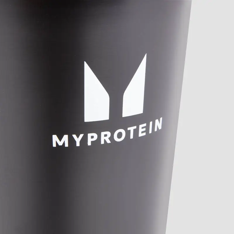 Shaker in metallo riciclato MyProtein - Nero miniatura 3
