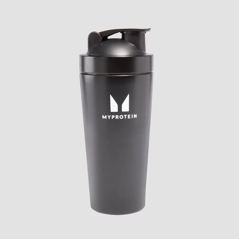 Shaker in metallo riciclato MyProtein - Nero