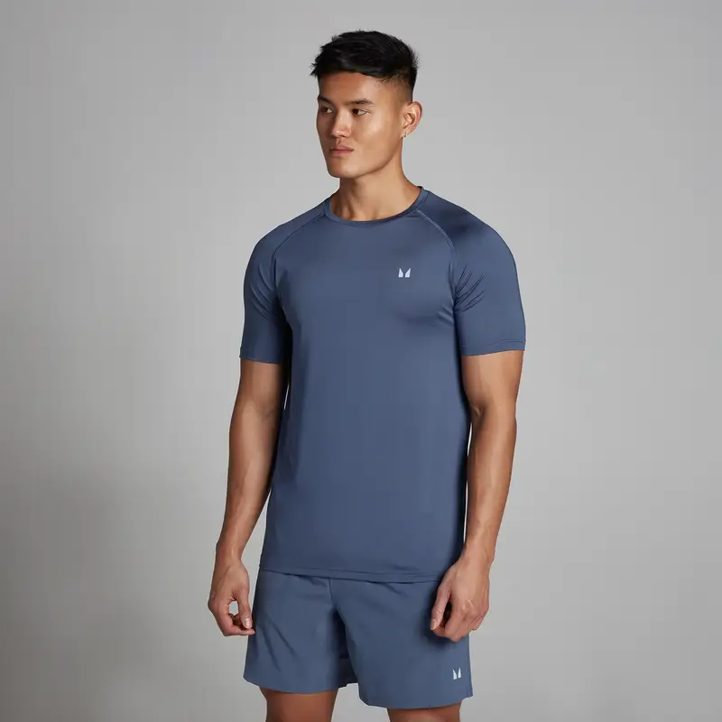 T-shirt MP uomo training - Blu antracite
