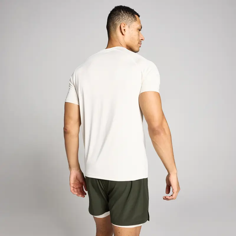 MyProtein T-shirt Uomo Crema 4152480 miniatura 2