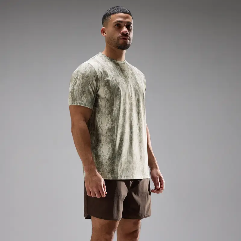 T-shirt ultra a rete Velocity MP uomo - Terrafade Bianco