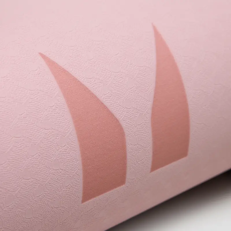 Tappetino yoga Myprotein - Rosa tenue/nocciola Multicolore miniatura 2