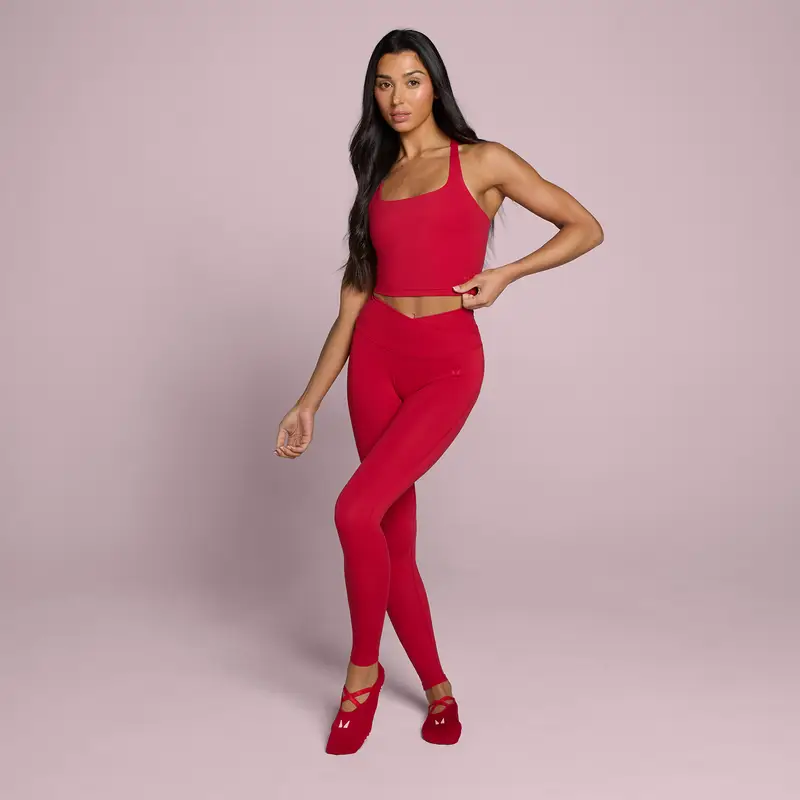 MyProtein Top Donna Rosso 4324596 miniatura 3