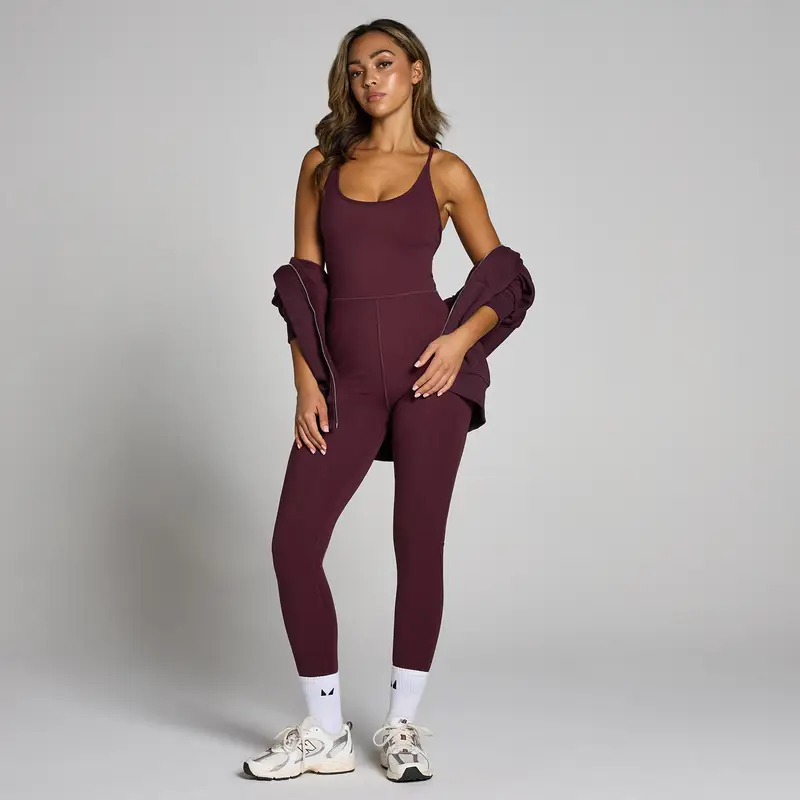 Tutina all in one MP Tempo da donna - Deep Berry Viola miniatura 3