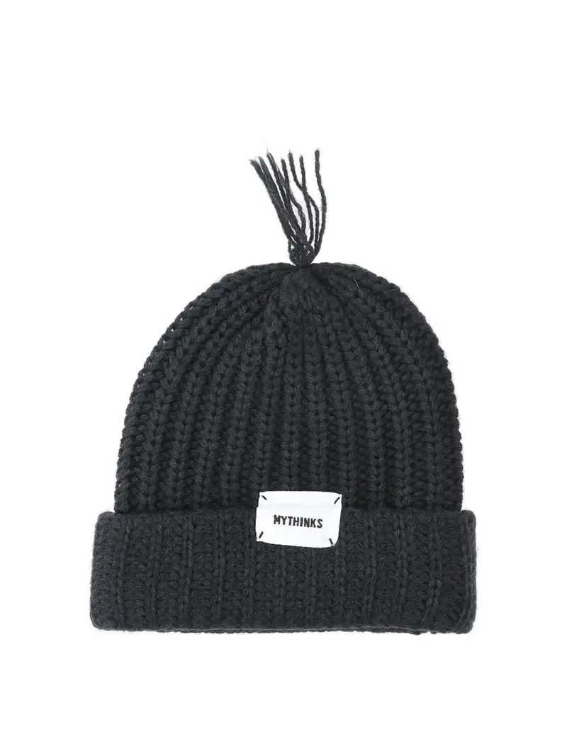 Berretto In Misto Lana Nero