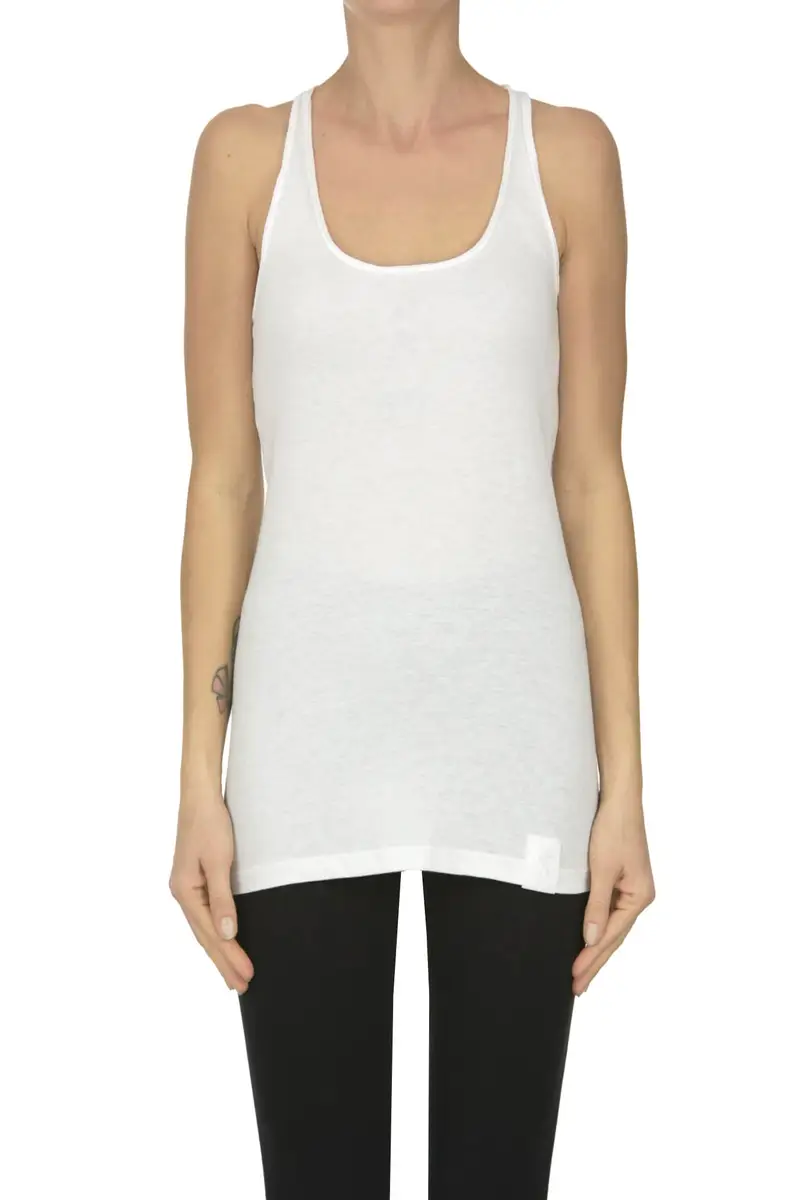 Tank top in cotone