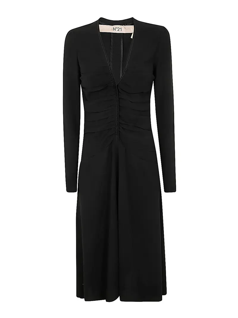 Vestito midi Nero