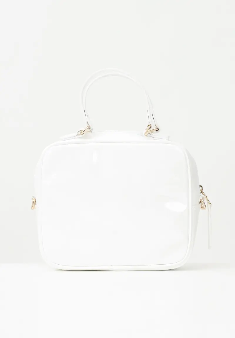 N21 Borsa a forma di cartella bianca da donna miniatura 2