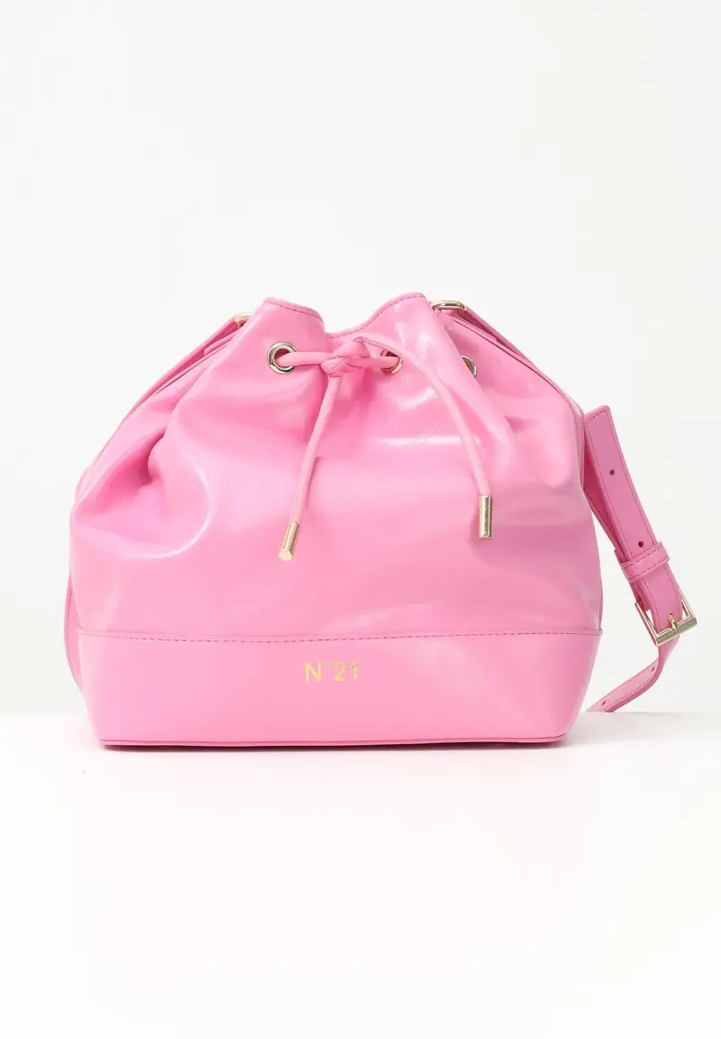 N21 Borsa a secchiello rosa da donna