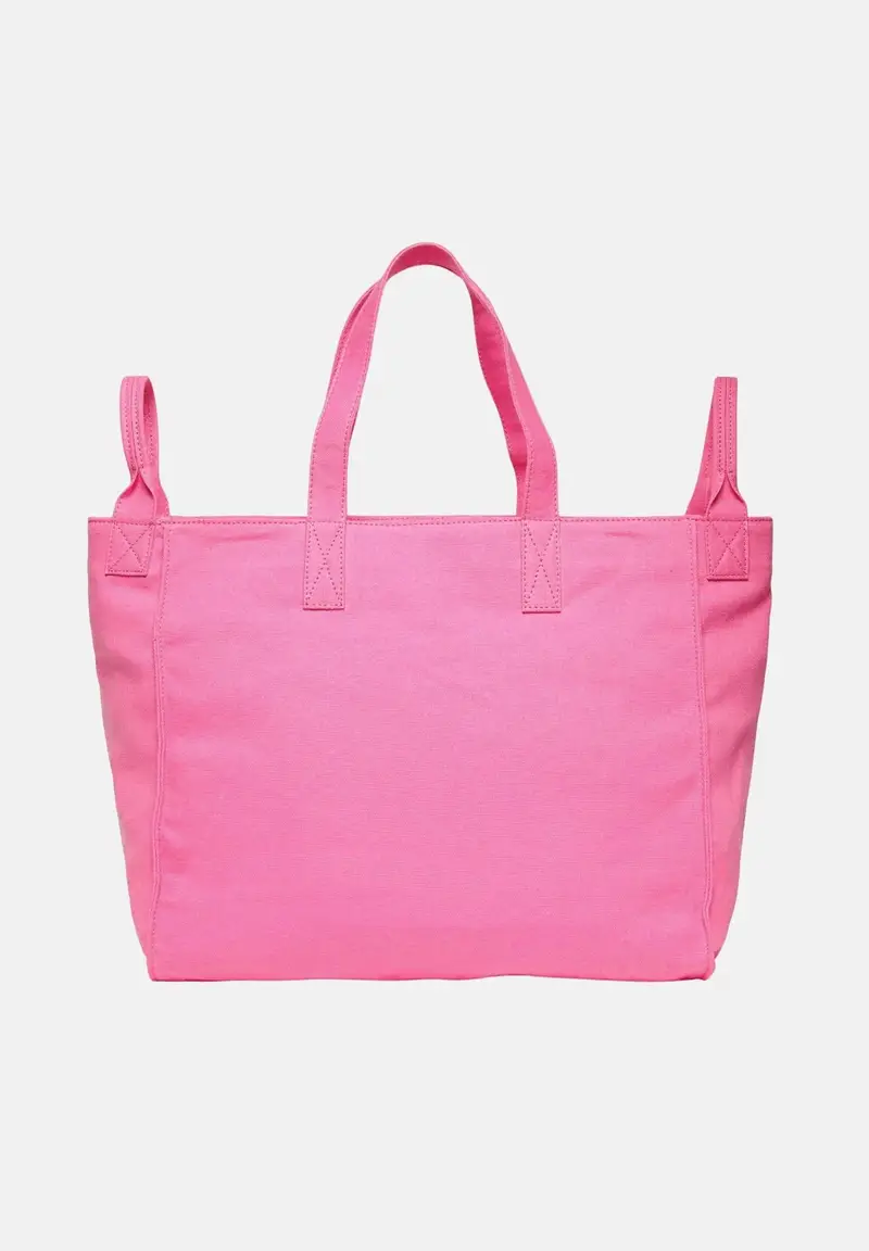 N21 Shopper fucsia da donna con stampa logo miniatura 2