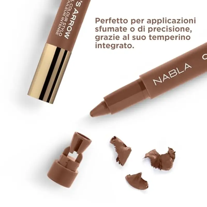 NABLA Cupid's Arrow Longwear Stylo, Cappuccino | Matita stylo a lunga tenuta e alta pigmentazione | Liner, ombretto o miniatura 2