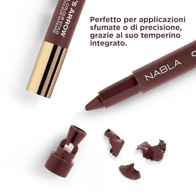 NABLA Cupid's Arrow Longwear Stylo, Maroon | Matita stylo a lunga tenuta e alta pigmentazione | Liner, ombretto o miniatura 2