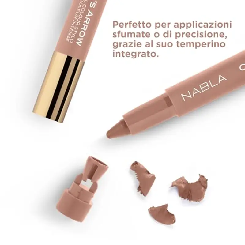 NABLA Cupid's Arrow Longwear Stylo, Nude | Matita stylo a lunga tenuta e alta pigmentazione | Liner, ombretto o miniatura 2