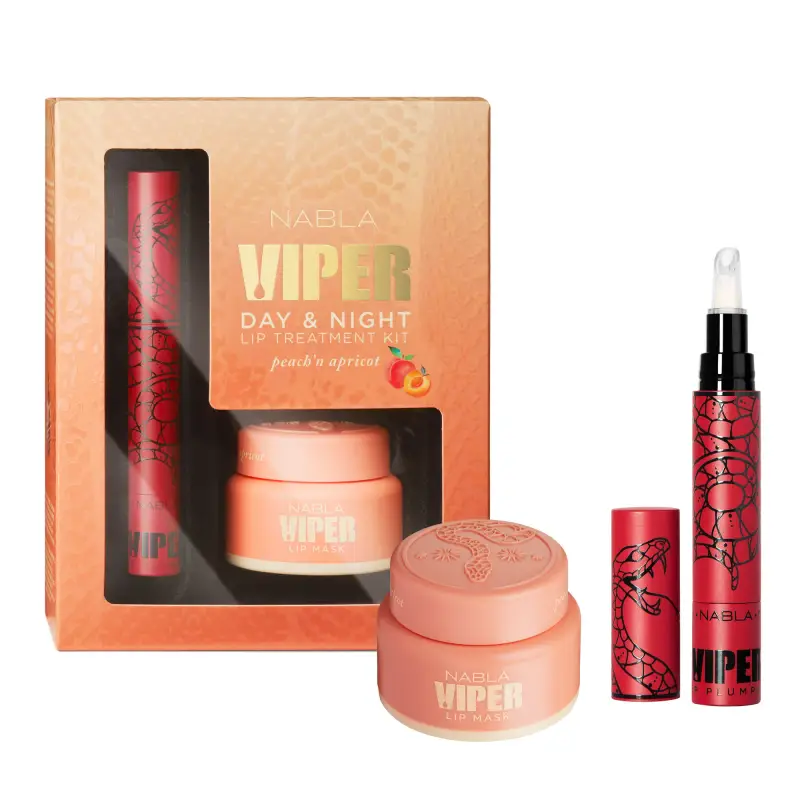 Labbra Viper Day & Night Lip Kit Peach’n Apricot - Cofanetti make up miniatura 2