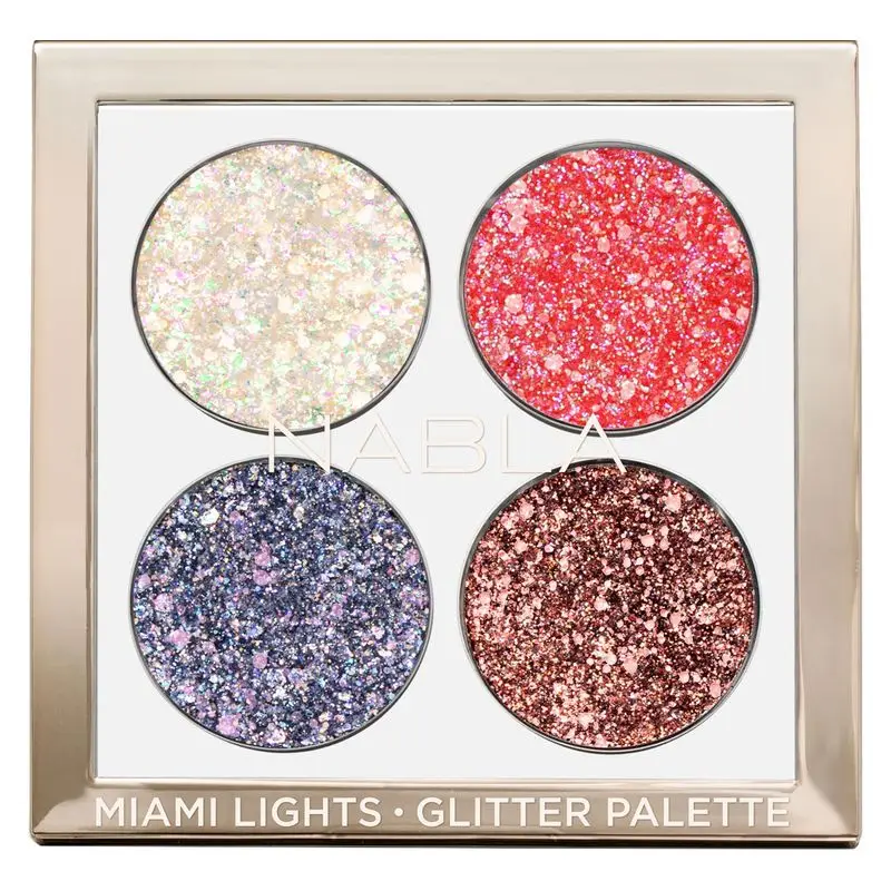 Palette glitter Nabla Miami 4 G