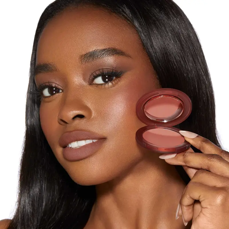 Viso Close-Up Blurring Powder Blush Satisfaction - Blush miniatura 5