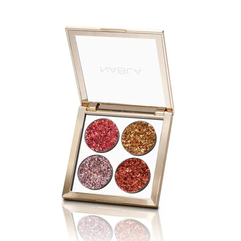 Viso Ruby Lights Glitter Palette - Palette viso, Palette miniatura 3