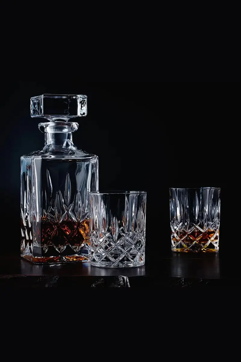 caraffa per whisky con bicchieri Noblesse Whisky 700 ml pacco da 3 colore trasparente Transparente miniatura 2