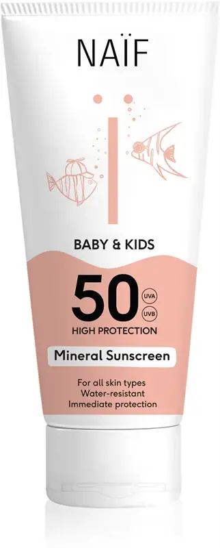 Baby & Kids SPF 50 crema minerale protettiva abbronzante per bebè e bambini SPF 50 175 ml