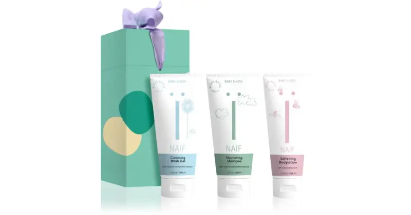 Set regalo per la cura della pelle e dei capelli di bambini e neonati