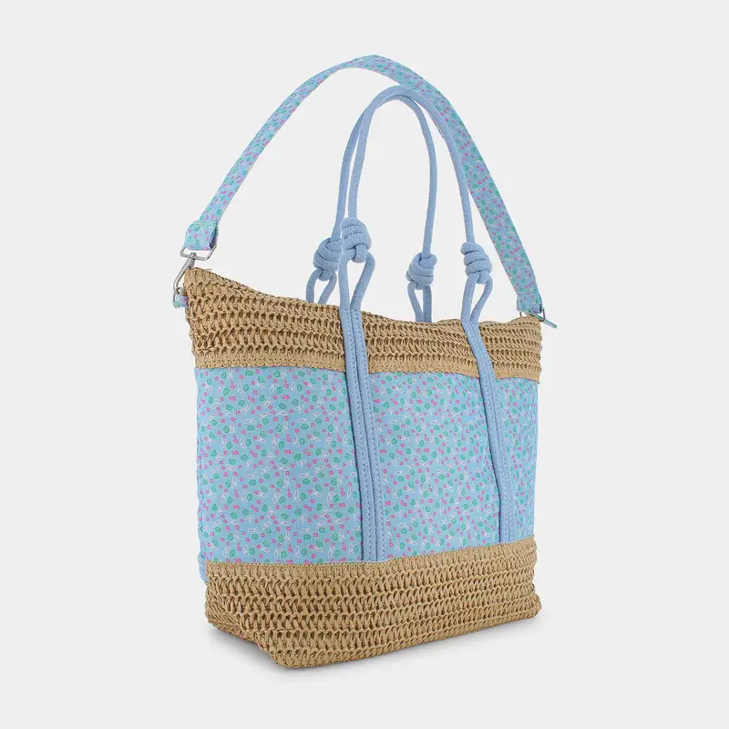 Borsa Mare Naj Oleari da Donna, azzurro miniatura 2