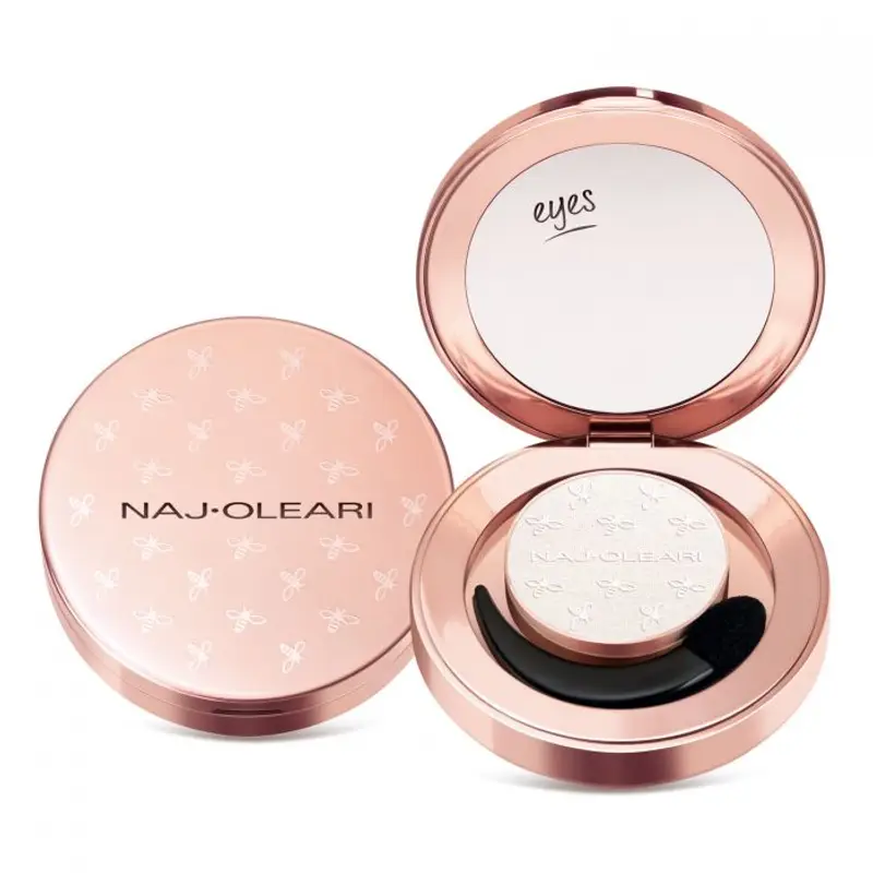 Naj oleari Colour Fair Eyeshadow Wet & Dry - Ombretto Colore Puro 2GR / 01 neve perlata