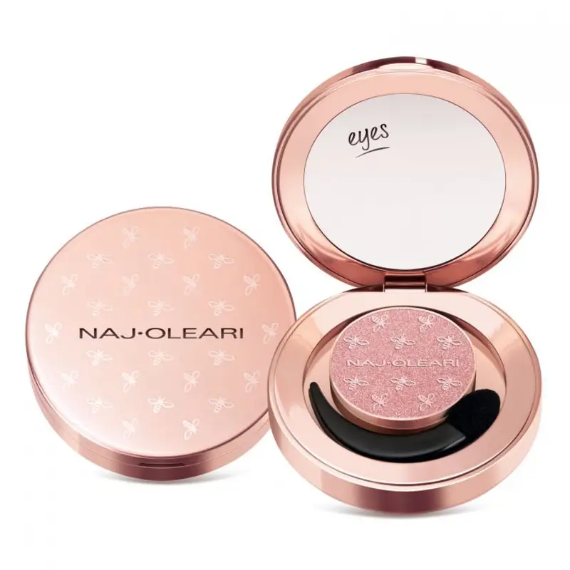 Naj oleari Colour Fair Eyeshadow Wet & Dry - Ombretto Colore Puro 2GR / 05 rosa iridescente