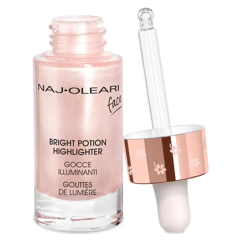 Naj·Oleari Illuminante Bright Potion - Gocce Illuminanti Viso 01 - Quarzo Rosa