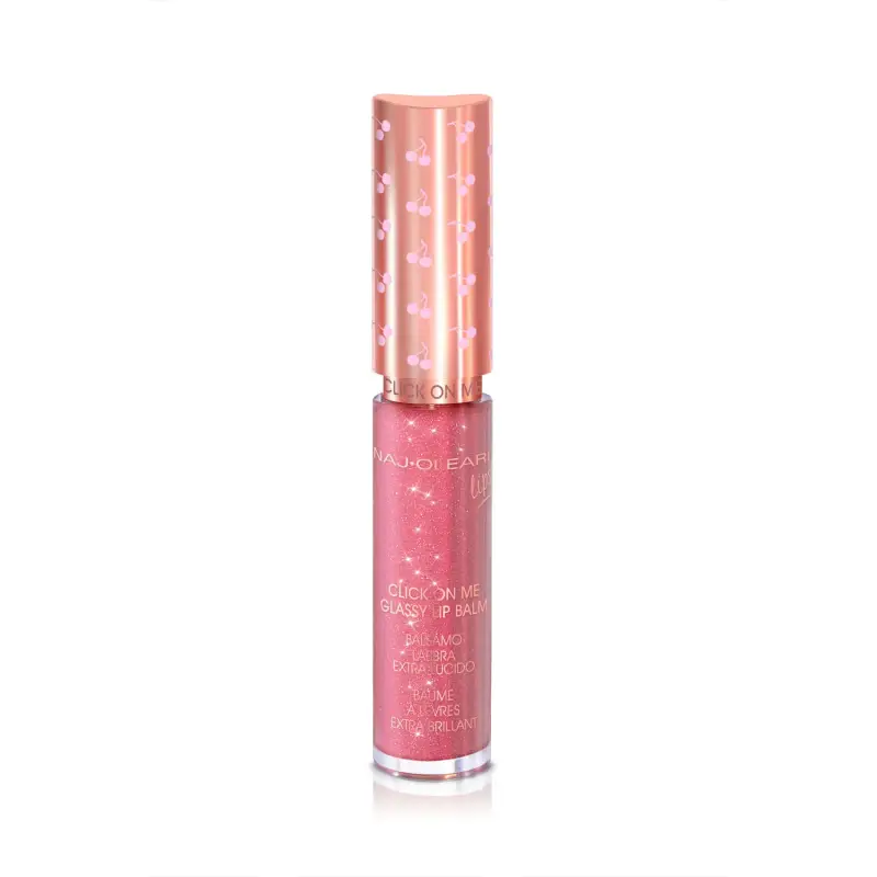 Labbra Click On Me Glassy Lip Balm 02 Rosa Luminoso - Gloss miniatura 2