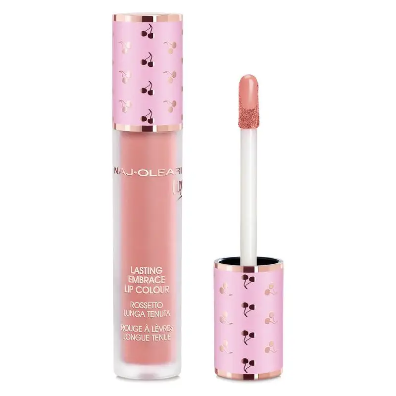 Naj·Oleari Lasting Embrace Rossetto Liquido A Lunga Tenuta Dal Finish Mat O Metallico 10 - Borgogna Scuro