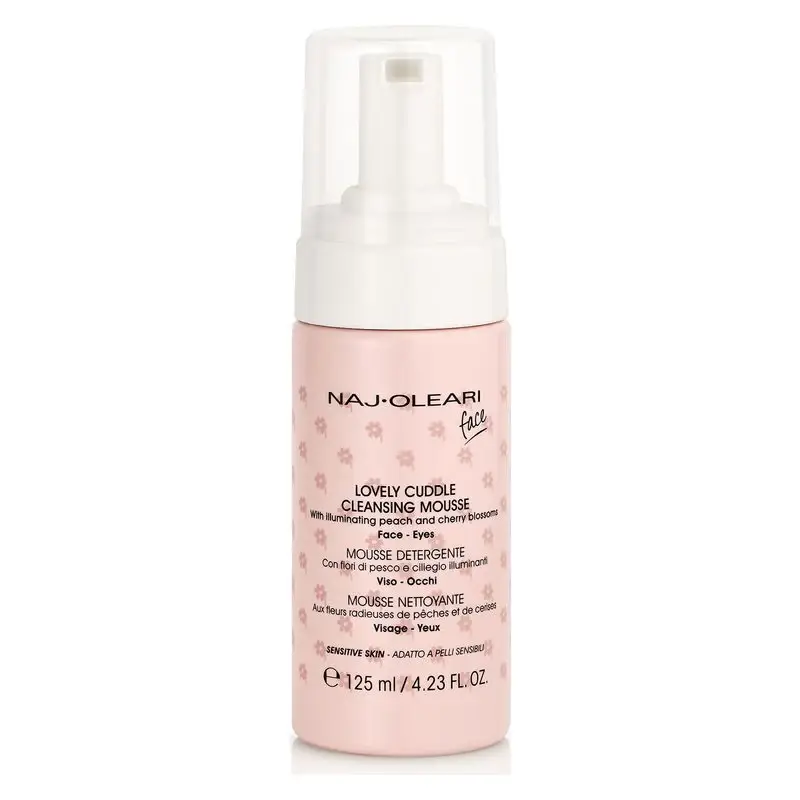 Naj·Oleari Lovely Cuddle Mousse Detergente Viso E Occhi 125 Ml