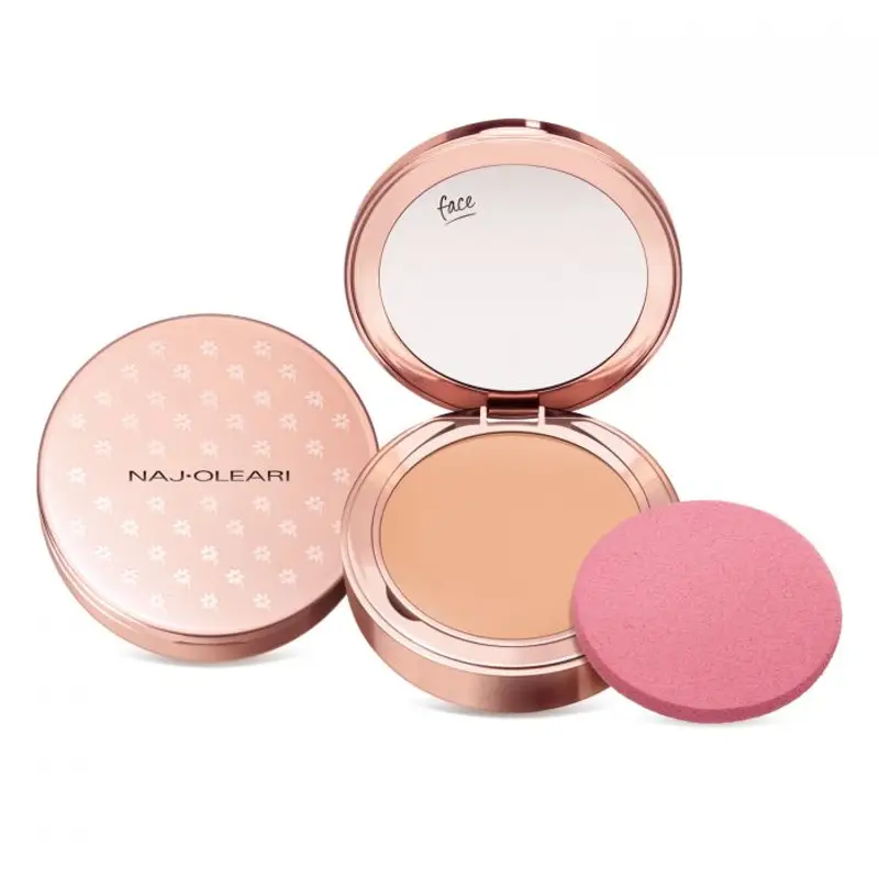 Naj oleari Moist Infusion Cream Compact Foundation - Fondotinta Compatto Crema 8GR / 03 vaniglia