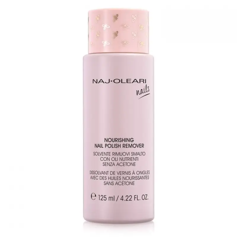 Naj oleari Nourishing Nail Polish Remover - Solvente Rimuovi Smalto 125ML