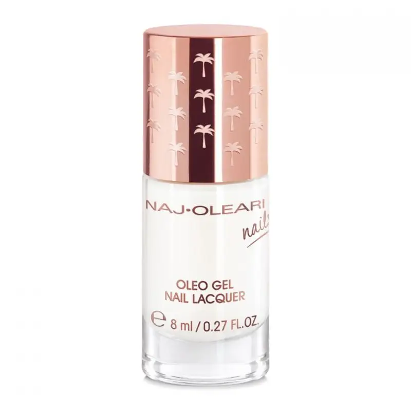 Naj oleari Oleo Gel Nail Lacquer - Smalto Effetto Gel 8ML / 02 bianco latte