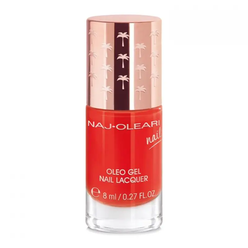 Naj oleari Oleo Gel Nail Lacquer - Smalto Effetto Gel 8ML / 20 rosso corallo