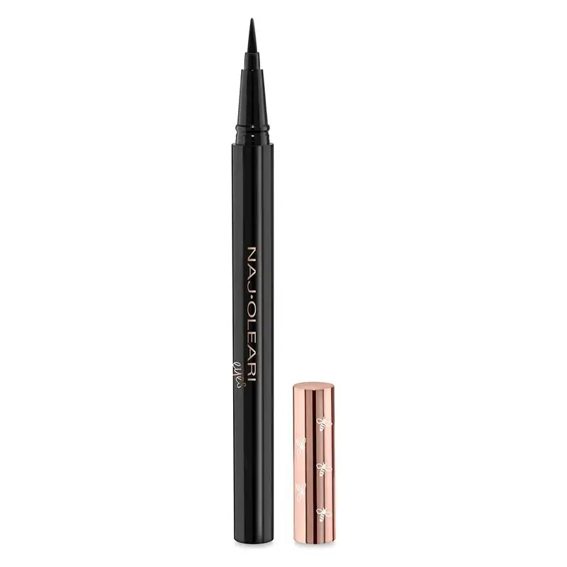 Naj·Oleari Perfect Ink Easy Liner - Eyeliner Intenso Punta Pennellino 01 - Nero