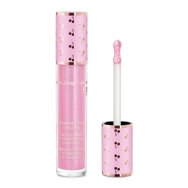 Naj oleari Plumping Kiss Lipgloss - Lucidalabbra Volumizzante 6ML / 11 rosa olografico